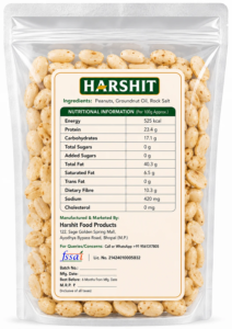 Roasted peanut back packet