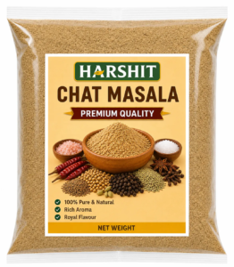 chat masala packet front